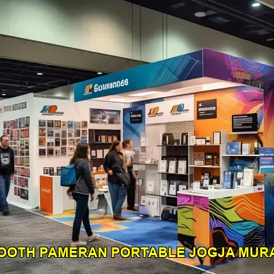 booth pameran portable jogja murah